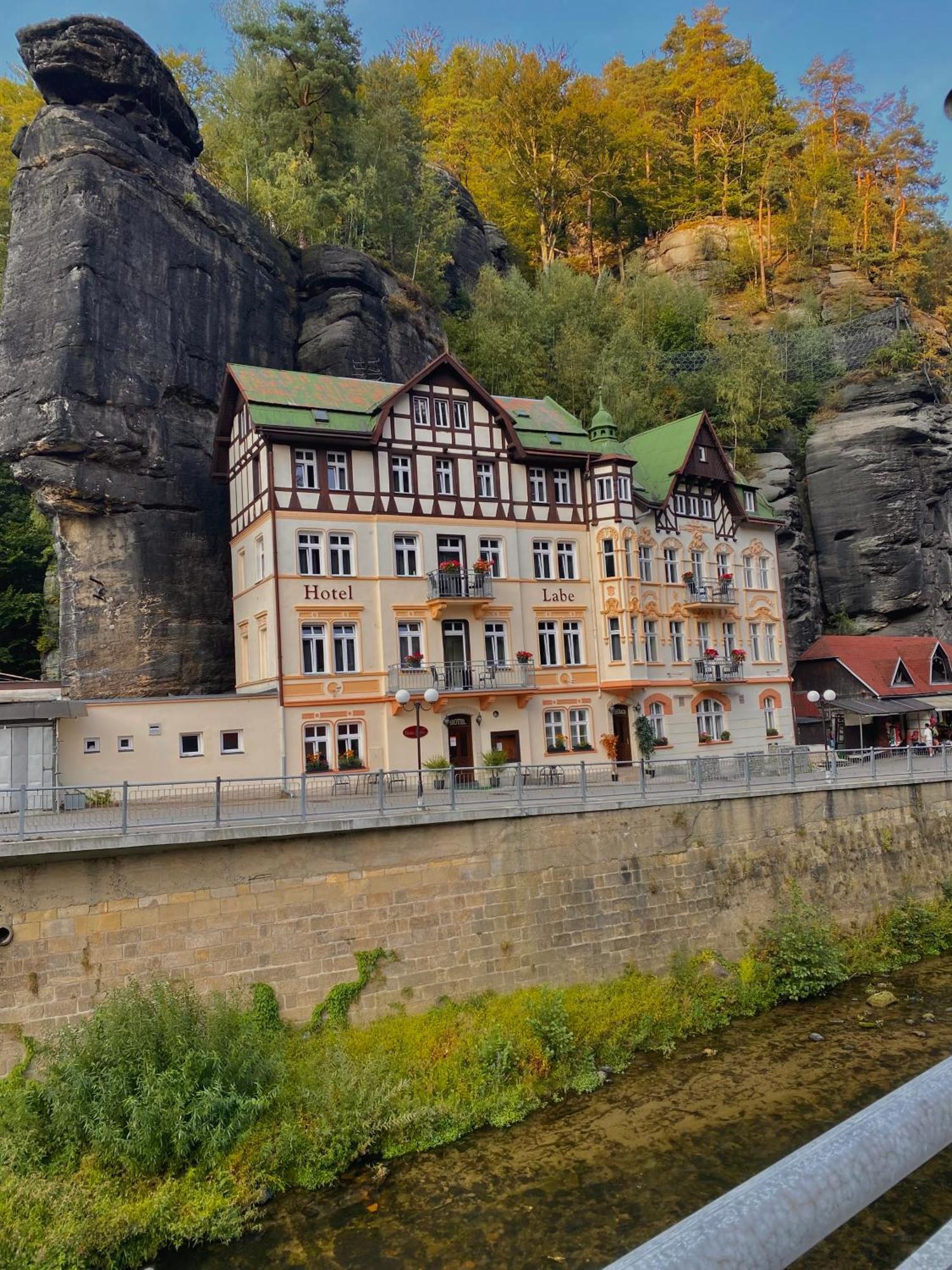 Hotel Labe Hřensko Dış mekan fotoğraf