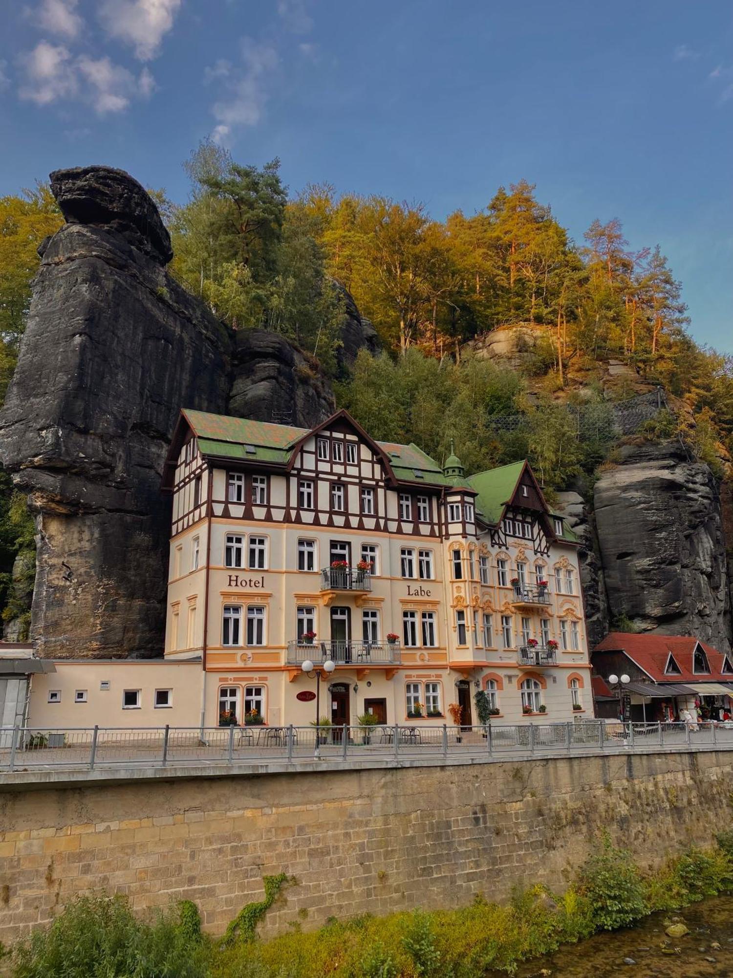 Hotel Labe Hřensko Dış mekan fotoğraf