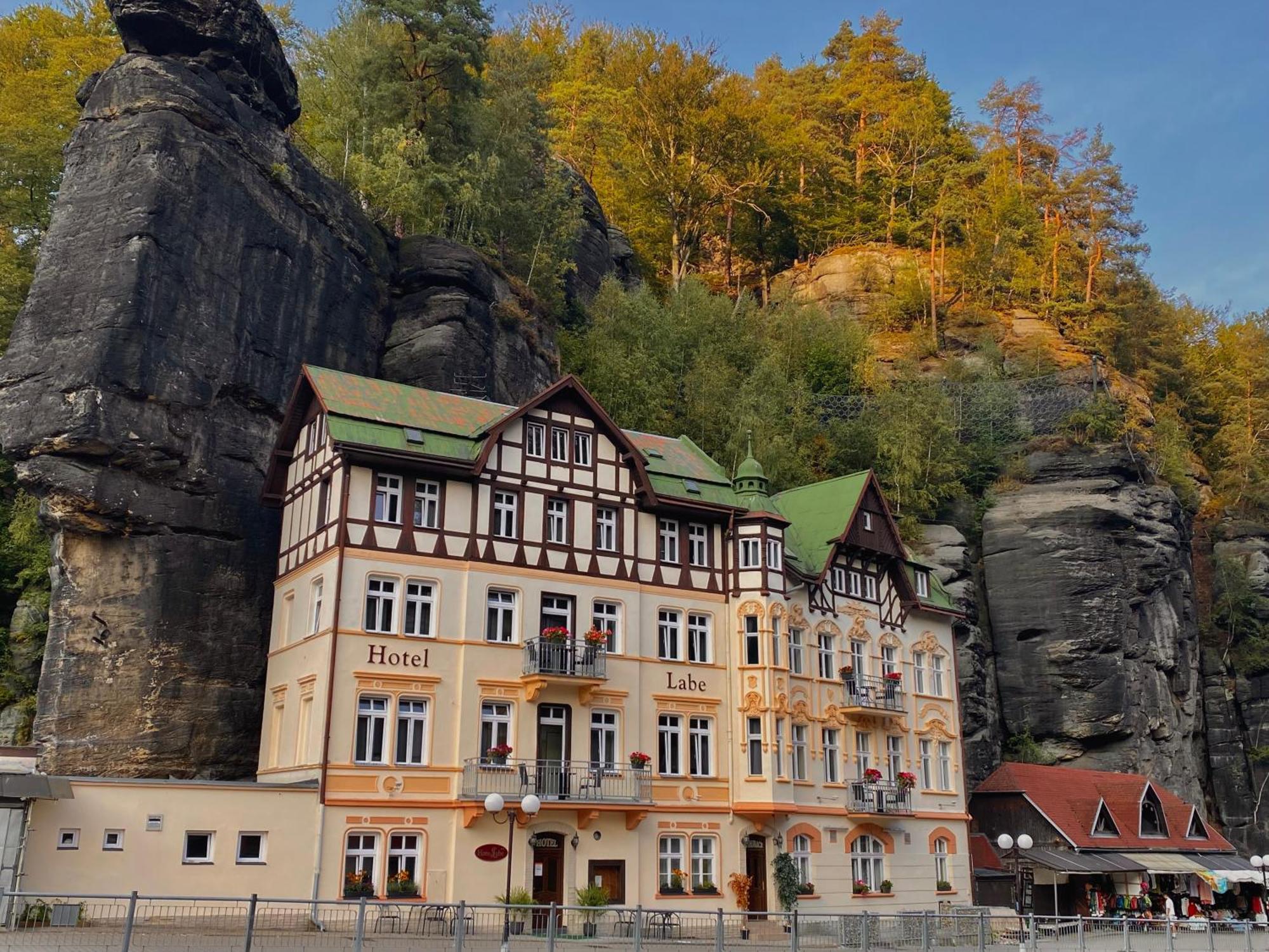 Hotel Labe Hřensko Dış mekan fotoğraf