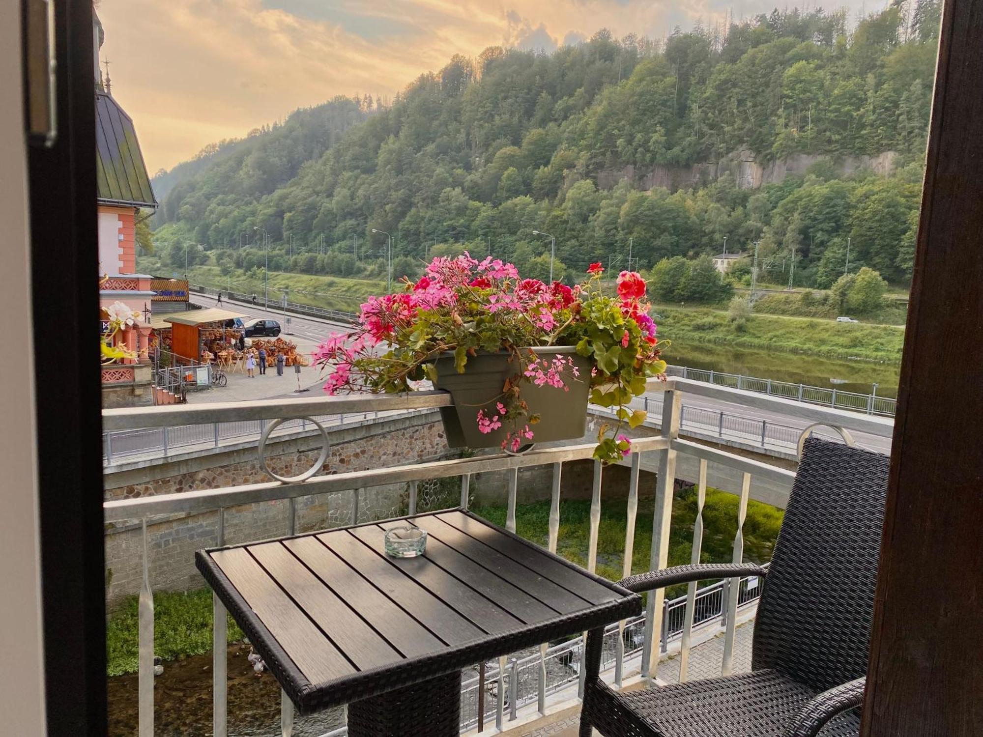 Hotel Labe Hřensko Dış mekan fotoğraf