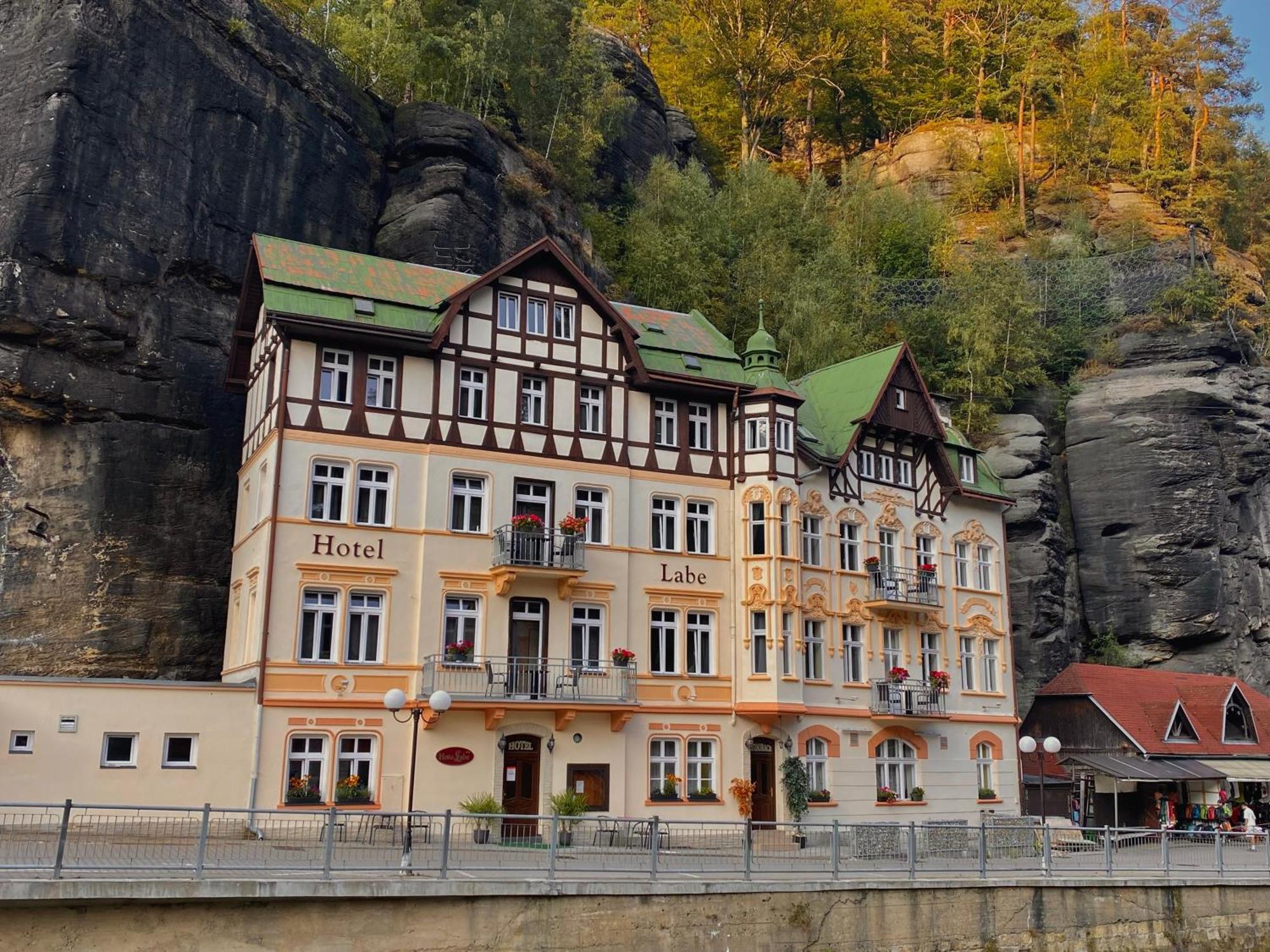 Hotel Labe Hřensko Dış mekan fotoğraf